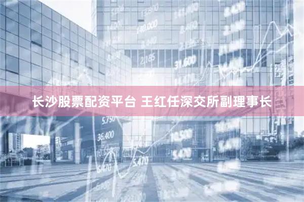 长沙股票配资平台 王红任深交所副理事长