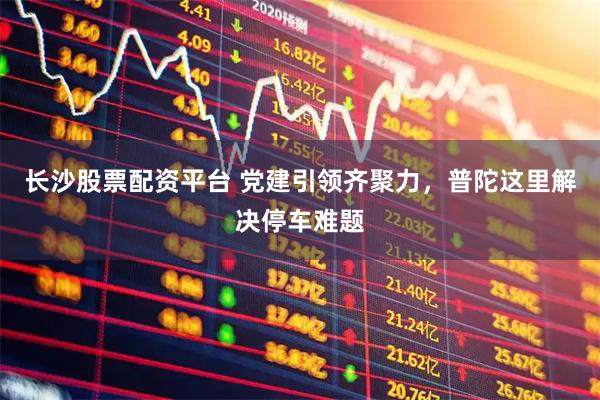 长沙股票配资平台 党建引领齐聚力，普陀这里解决停车难题